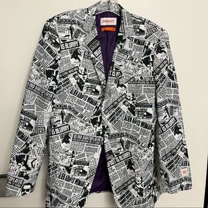 Opposuits Textile Telegraph Newspaper Suit Design